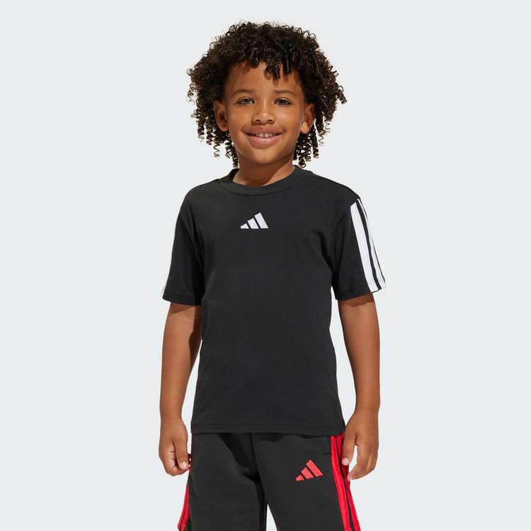 adidas adidas Essentials Kids T-Shirt T-Shirt Kinder - Black / White - 1 | SportScheck