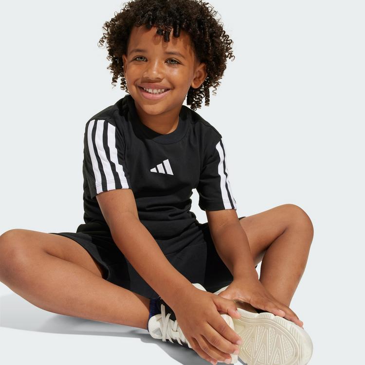 adidas adidas Essentials Kids T-Shirt T-Shirt Kinder - Black / White - 1 | SportScheck