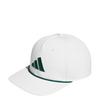 adidas TOUR 5-PANEL KAPPE Cap Herren - White / Collegiate Green