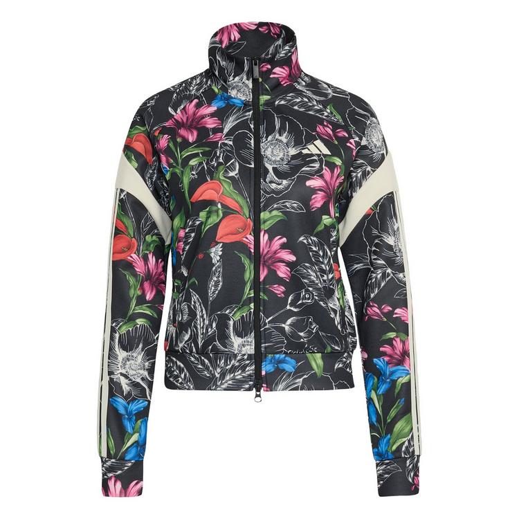 adidas adidas ADIDAS x FARM RIO HOUSE OF TIRO Sweatjacke Damen - Black / Cream White / Multicolor - 0 | SportScheck