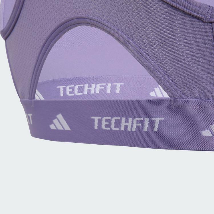 adidas adidas TECHFIT PrimeLift REACT SPORT-BH BH Kinder - Magic Lilac / White - 1 | SportScheck