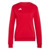 adidas Entrada26 Sweatshirt Trainingsjacke Damen - Team Power Red 2 / White