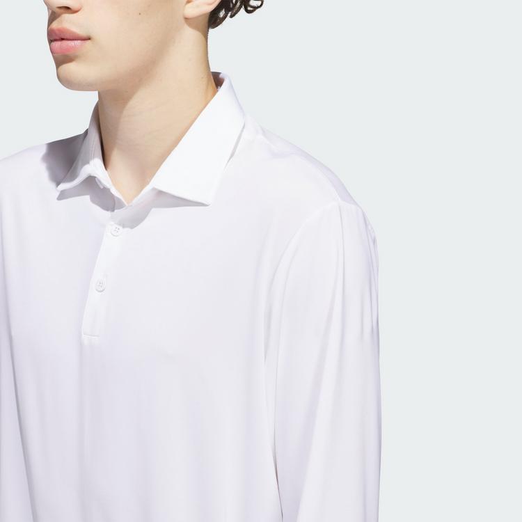 adidas adidas Lang&auml;rmeliges Poloshirt Langarmshirt Herren - White - 0 | SportScheck