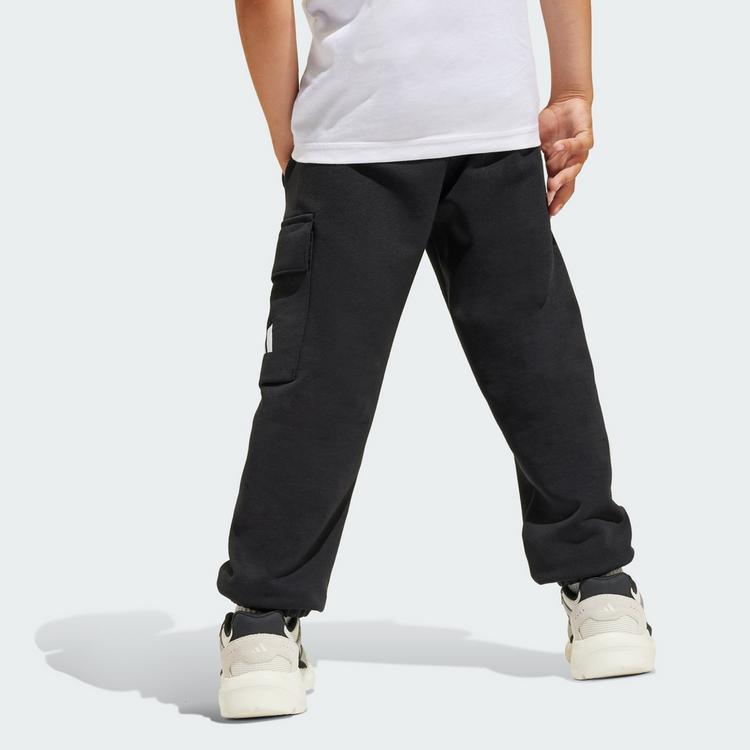 adidas adidas Essentials Kids Cargohose Hose Kinder - Black / White - 3 | SportScheck