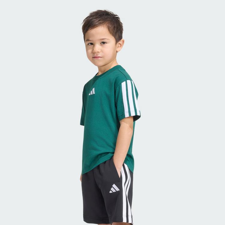 adidas adidas Essentials Kids T-Shirt T-Shirt Kinder - Collegiate Green / White - 0 | SportScheck