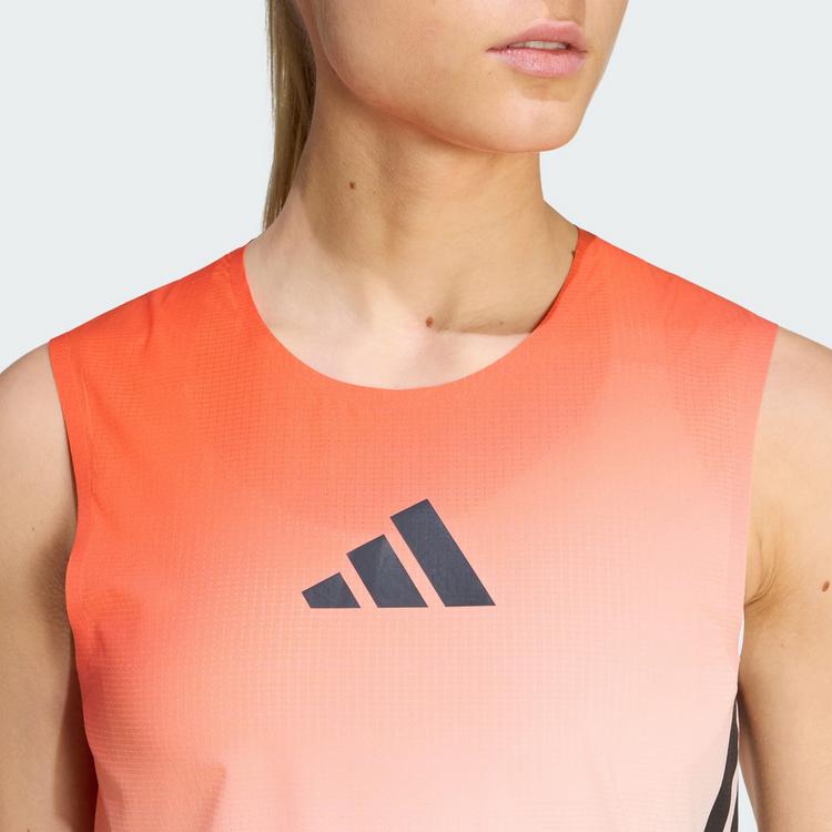 adidas adidas TERREX XPERIOR PRO TANKTOP Laufshirt Damen - White / Semi Impact Orange - 0 | SportScheck
