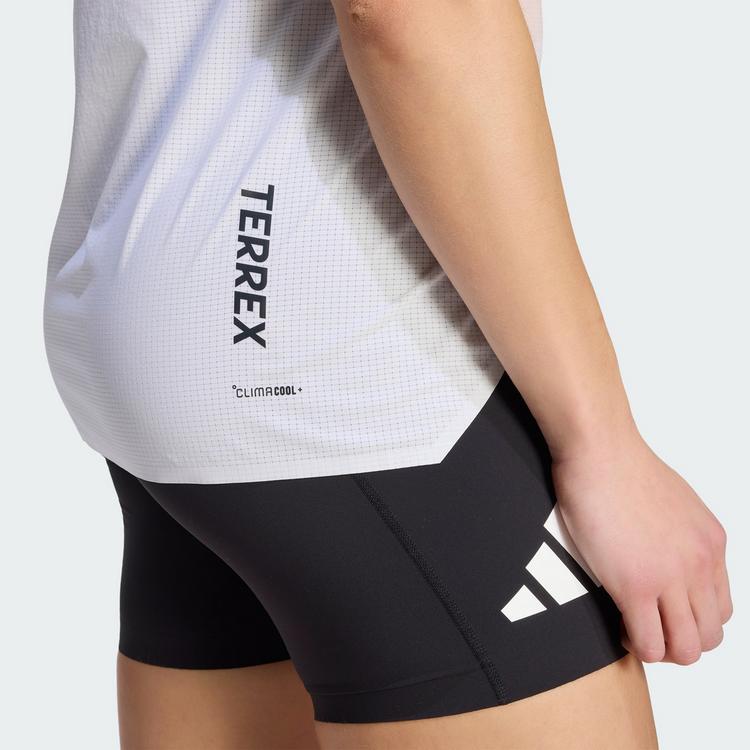 adidas adidas TERREX XPERIOR PRO TANKTOP Laufshirt Damen - White / Semi Impact Orange - 1 | SportScheck