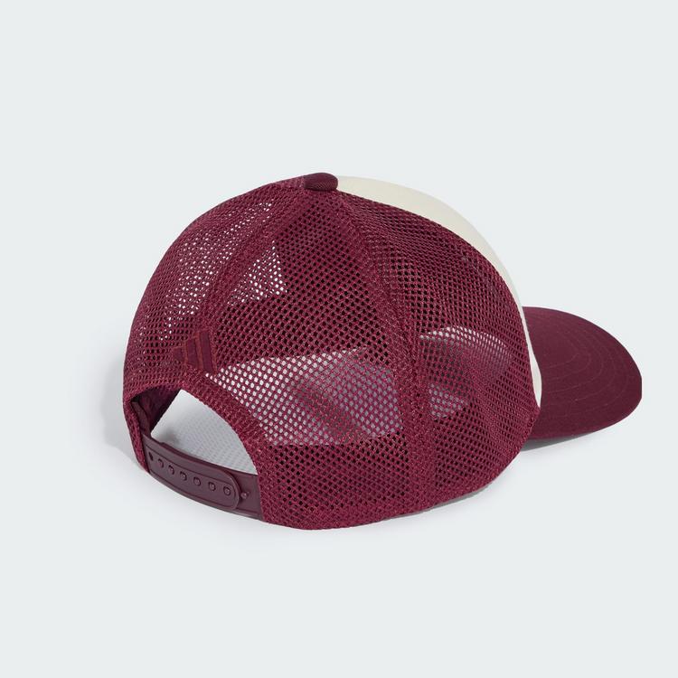adidas adidas Stadion Grafik Trucker Kappe Cap - Ivory / Maroon - 0 | SportScheck