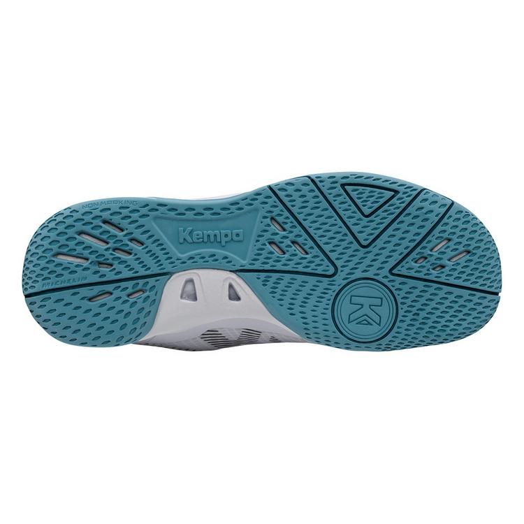 Kempa Kempa Wing 3.0 Jr Hallenschuhe Kinder - wei&szlig;/aqua/schwarz - 0 | SportScheck