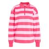 adidas Essentials Contemporary French Terry Poloshirt Damen - Power Pink / St Tropic Bloom