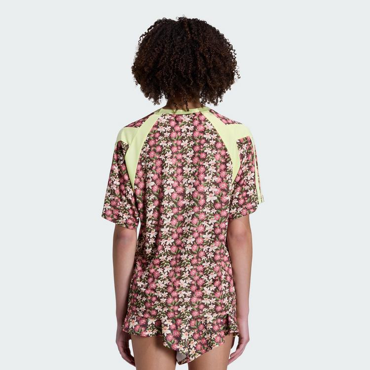 adidas adidas ADIDAS X FARM RIO HOUSE OF TIRO TRIKOT Trikot Damen - Auburn / Pearl Citrine / Multicolor - 1 | SportScheck