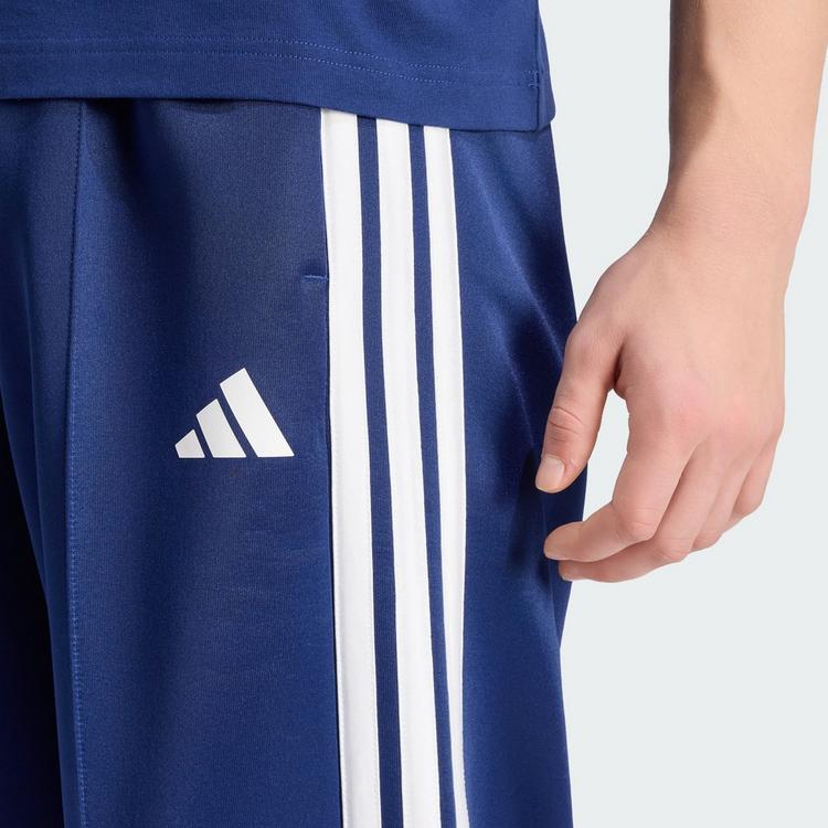 adidas adidas STADIUM LOOSE HOSE, OFFENER SAUM Stoffhose Herren - Dark Blue - 0 | SportScheck