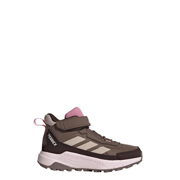 adidas adidas Terrex Anylander Mid Kids Wanderschuh Wanderschuhe Kinder - Earth Strata / Wonder Taupe / Aurora Coffee - 0 | SportScheck
