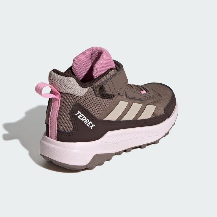 adidas adidas Terrex Anylander Mid Kids Wanderschuh Wanderschuhe Kinder - Earth Strata / Wonder Taupe / Aurora Coffee - 4 | SportScheck