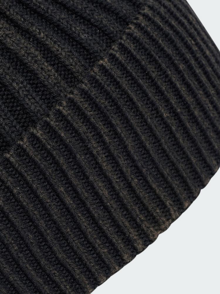adidas adidas WASHED BEANIE Beanie - Black / Carbon - 1 | SportScheck