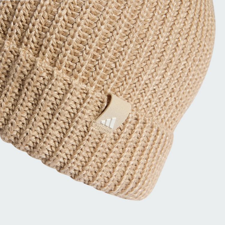 adidas adidas GLOW BEANIE Beanie - Crystal Linen / White / Crystal Linen - 0 | SportScheck