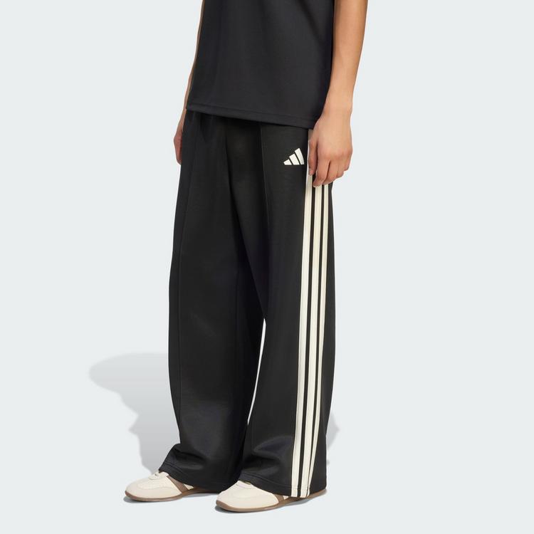 adidas adidas STADIUM LOOSE HOSE, OFFENER SAUM Stoffhose Herren - Black - 0 | SportScheck