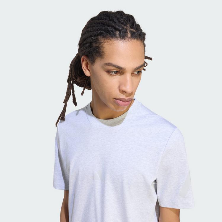 adidas adidas ADIDAS Z.N.E. T-SHIRT T-Shirt Herren - Light Grey Heather - 0 | SportScheck