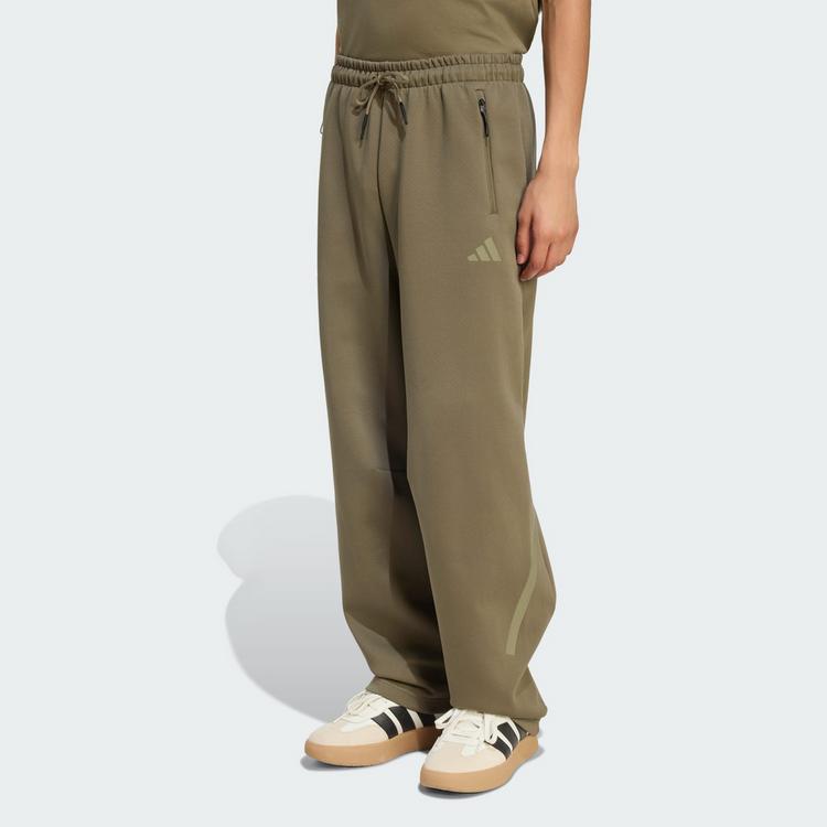 adidas adidas ADIDAS Z.N.E. HOSE OFFENER SAUM Freizeithose Herren - Olive Strata - 0 | SportScheck