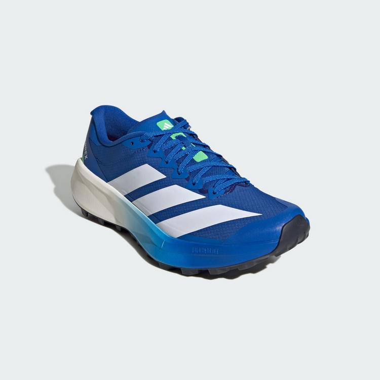 adidas adidas Terrex Agravic 4 Trail Running Schuh Fitnessschuhe Herren - Blue / Cloud White / Lime Burst - 3 | SportScheck