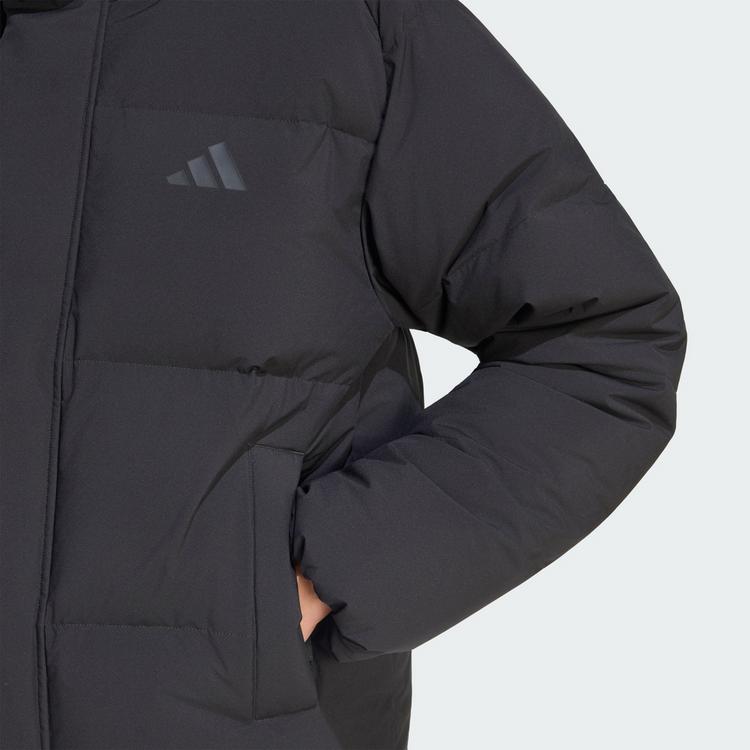 adidas adidas HELIONIC PUFFER JACKE KAPUZE Daunenjacke Herren - Black - 1 | SportScheck