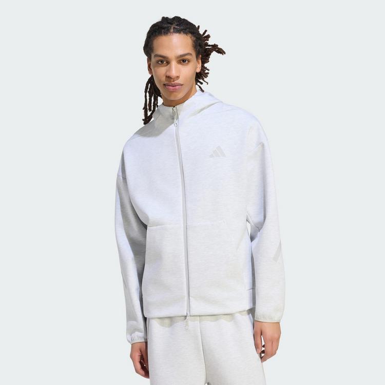 adidas adidas ADIDAS Z.N.E. TRAININGSJACKE, Sweatjacke Herren - Light Grey Heather - 0 | SportScheck