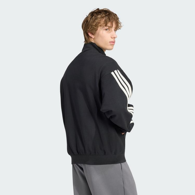adidas adidas adidas Kit 3-Streifen Trainingsjacke Trainingsanzug Herren - Black / Off White - 1 | SportScheck