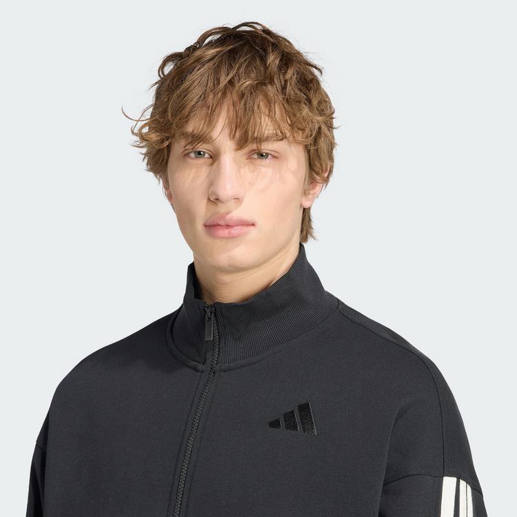 adidas adidas adidas Kit 3-Streifen Trainingsjacke Trainingsanzug Herren - Black / Off White - 0 | SportScheck