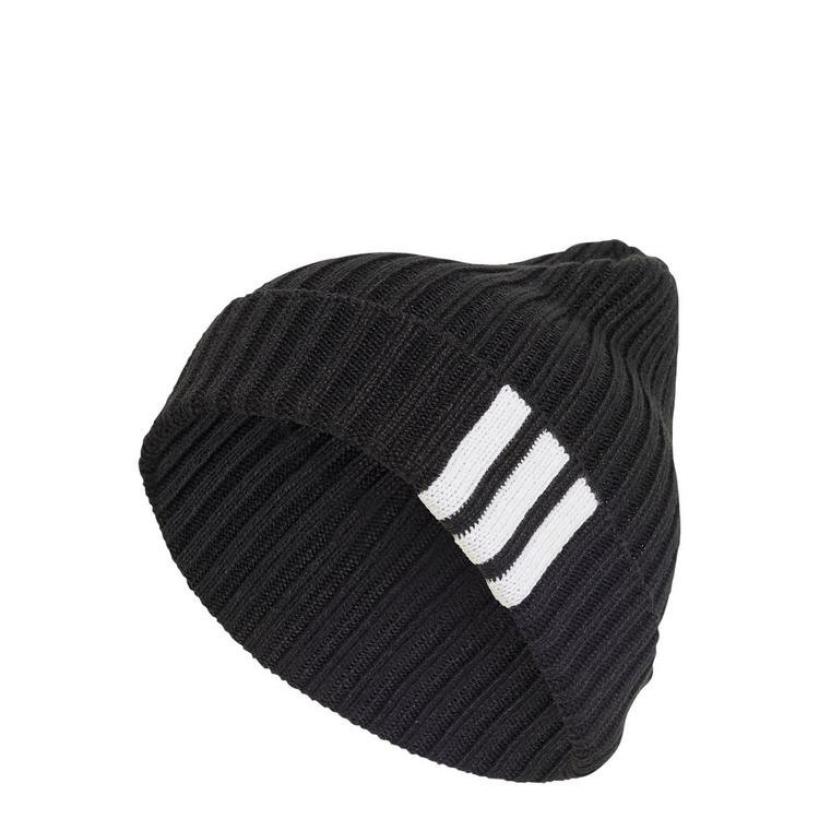 adidas adidas 3-Streifen M&uuml;tze Beanie - Black / White - 0 | SportScheck