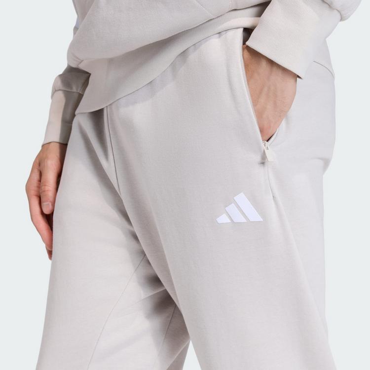 adidas adidas adidas HERREN FRENCH TERRY 3-STREIFEN Trainingshose Herren - Beige - 0 | SportScheck