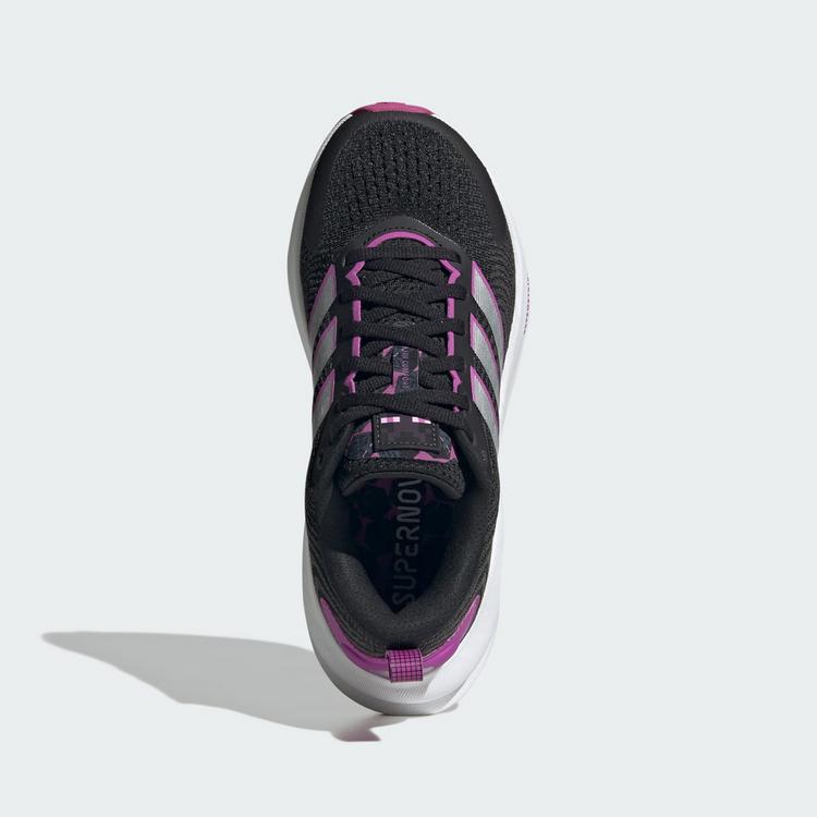 adidas adidas ADIDAS MINECRAFT SUPERNOVA EASE&nbsp;2 Kids Laufschuhe Kinder - Core Black / Silver Metallic / Purple Burst - 1 | SportScheck