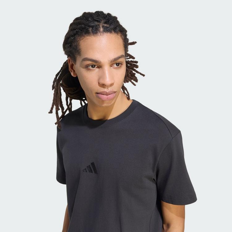 adidas adidas ADIDAS KIT SMALL LOGO T-SHIRT T-Shirt Herren - Black - 0 | SportScheck