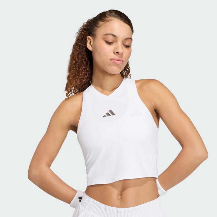 adidas adidas TENNIS CLIMACOOL Y-TANKTOP PRO, MIDI Funktionstank Damen - White - 0 | SportScheck