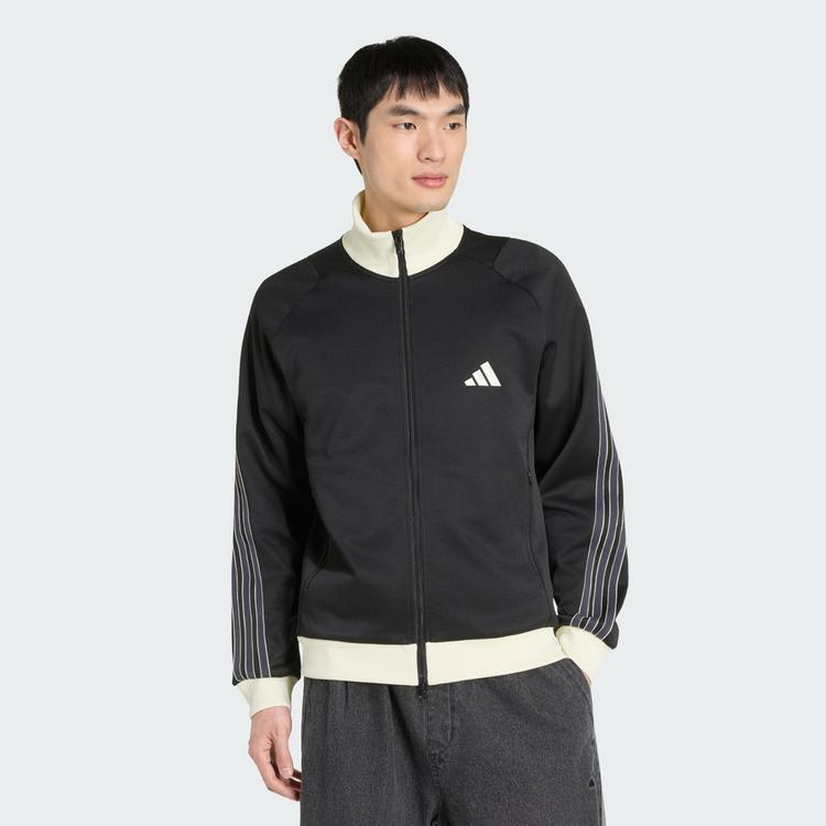 adidas adidas STADIUM PIKEE TRAININGSJACKE, REGUL&Auml;R Sweatjacke Herren - Black - 0 | SportScheck