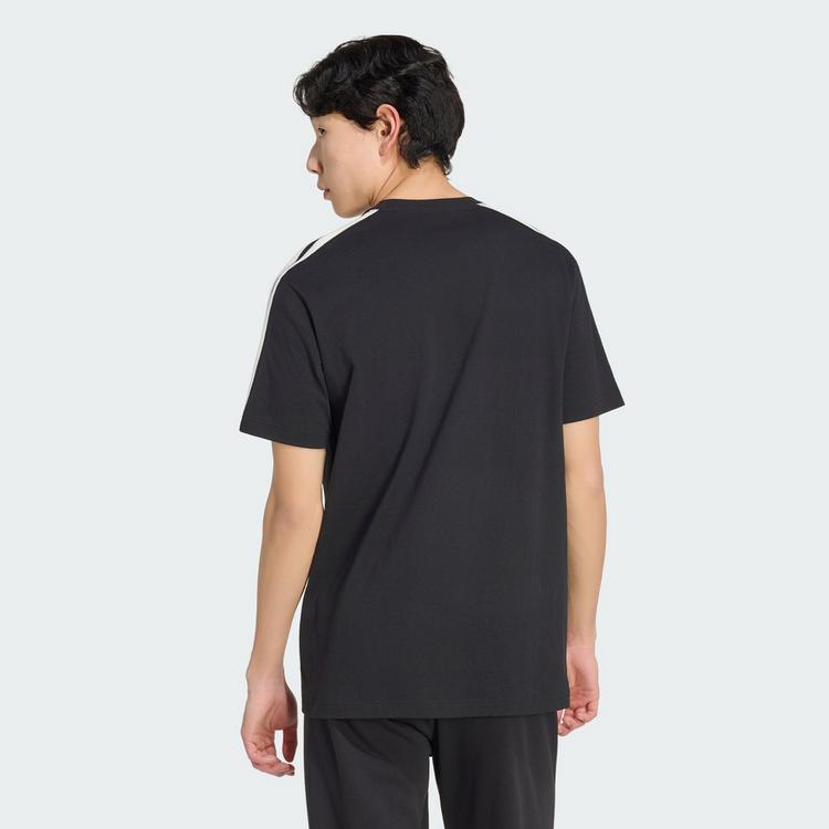 adidas adidas ADIDAS KIT 3-STREIFEN T-SHIRT, REGUL&Auml;RE T-Shirt Herren - Black / Off White - 1 | SportScheck