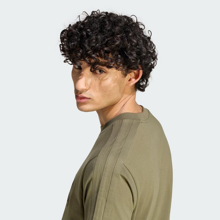 adidas adidas Seasonal Essentials Camo T-Shirt T-Shirt Herren - Olive Strata / Multicolor - 1 | SportScheck