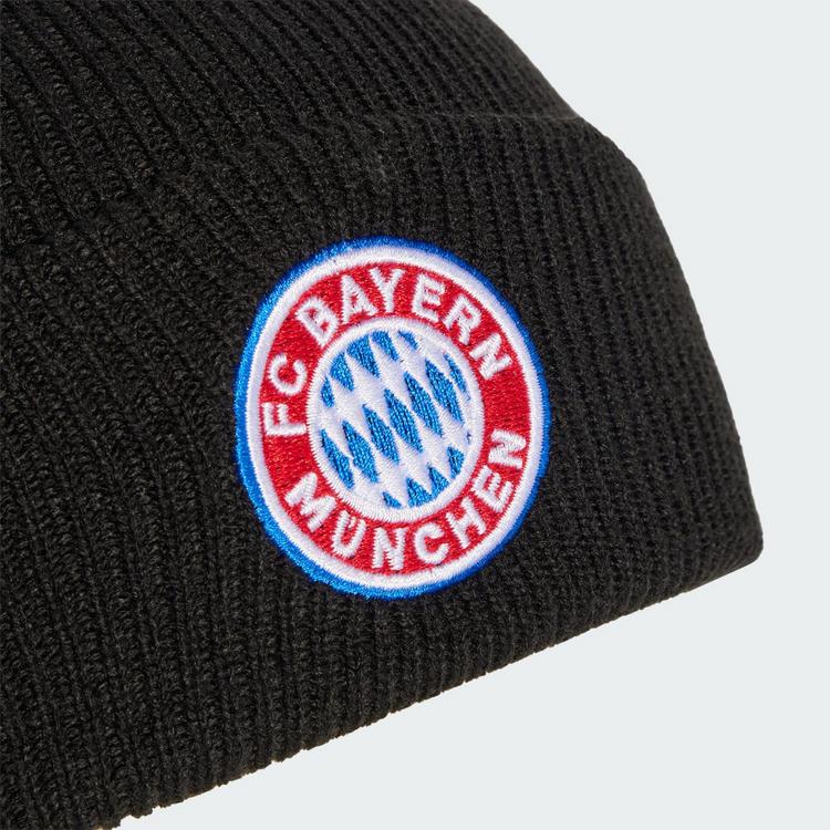 adidas adidas FC BAYERN M&Uuml;NCHEN WOOLIE M&Uuml;TZE Beanie - Black / Better Scarlet - 0 | SportScheck