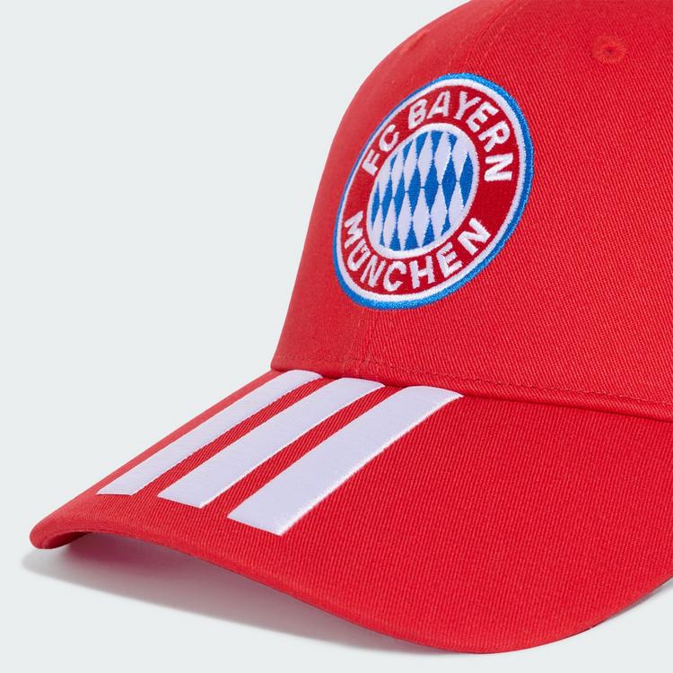 adidas adidas FC BAYERN M&Uuml;NCHEN BASEBALL KAPPE Cap - Better Scarlet / White - 0 | SportScheck