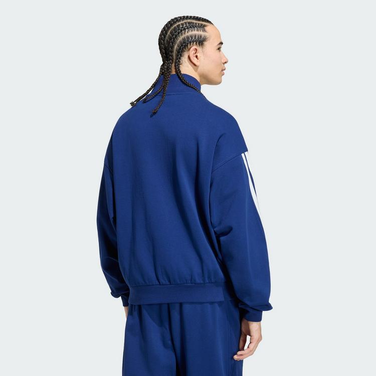 adidas adidas adidas Kit 3-Streifen Trainingsjacke Trainingsanzug Herren - Dark Blue / Off White - 1 | SportScheck