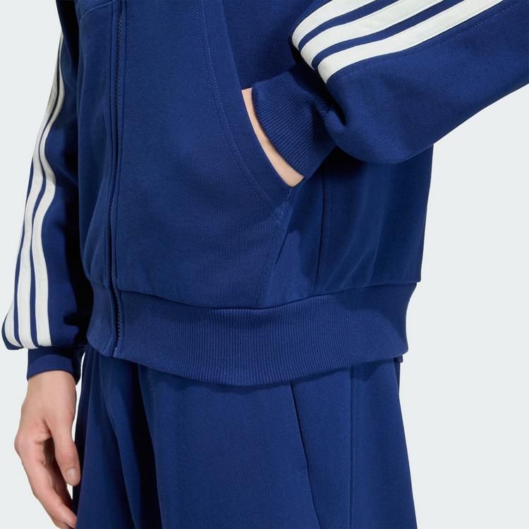 adidas adidas adidas Kit 3-Streifen Trainingsjacke Trainingsanzug Herren - Dark Blue / Off White - 1 | SportScheck