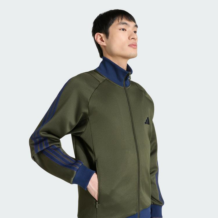 adidas adidas STADIUM PIKEE TRAININGSJACKE, REGUL&Auml;R Sweatjacke Herren - Night Cargo - 1 | SportScheck