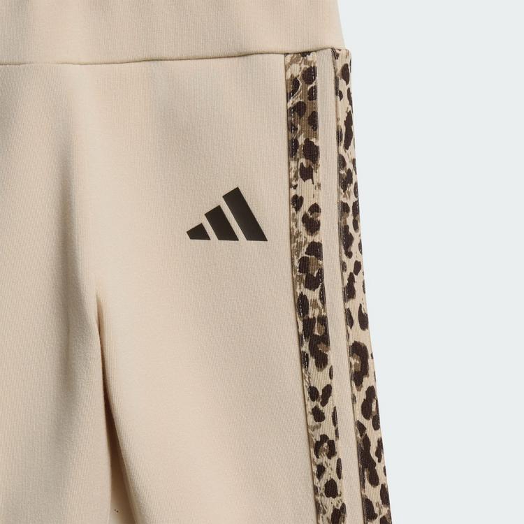 adidas adidas LEGGINGS-SET, ANIMALPRINT Trainingsanzug Kinder - Crystal Linen / Multicolor / Dark Brown - 2 | SportScheck
