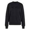 adidas Seasonal Essentials Satin-Sweatshirt, Sweatshirt Damen - Black