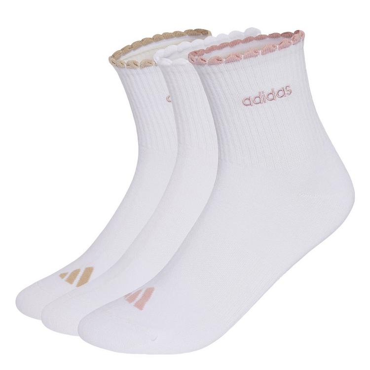 adidas adidas Quarter-Socken, 3er-Pack Socken Damen - White / Wonder Beige / Wonder Taupe / Dual Lilac - 0 | SportScheck