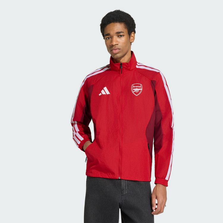 adidas adidas FC Arsenal Anthem Heimjacke Funktionstop Herren - Better Scarlet / Team Coll Burgundy 2 - 0 | SportScheck