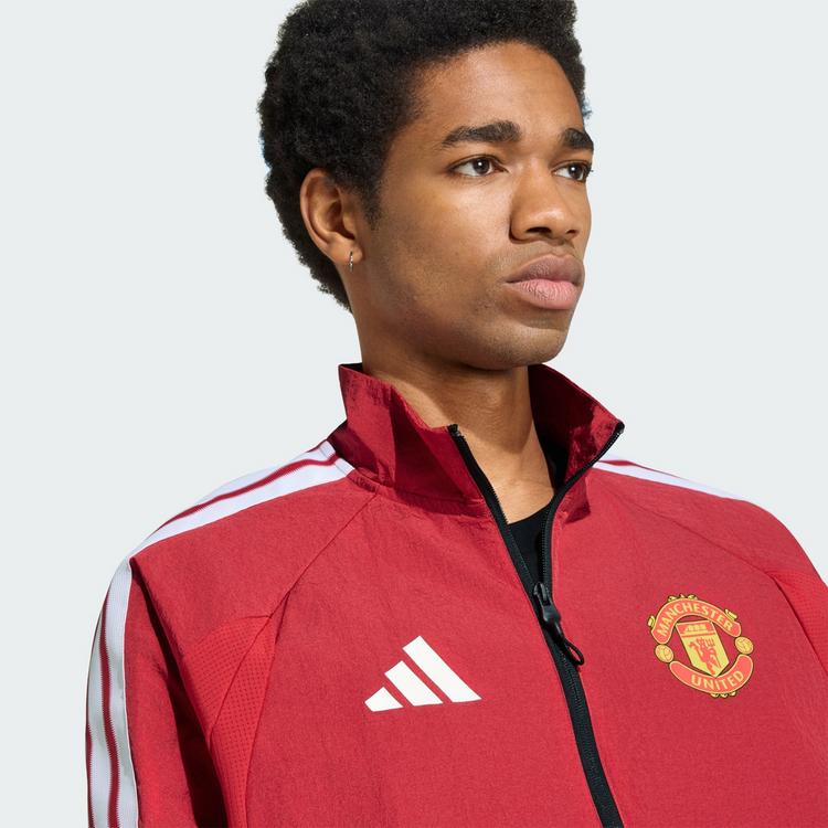 adidas adidas Manchester United Anthem Heimjacke Funktionstop Herren - Mufc Red - 0 | SportScheck
