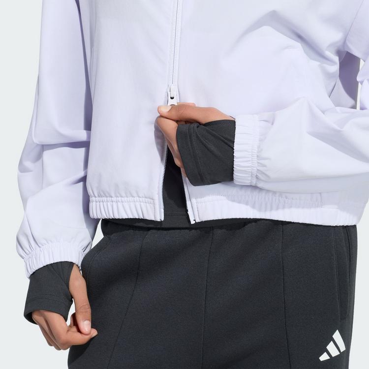 adidas adidas SPORT ICONS JACKE GEWEBT Trainingsjacke Kinder - Frozen Purple / Purple Tint - 1 | SportScheck