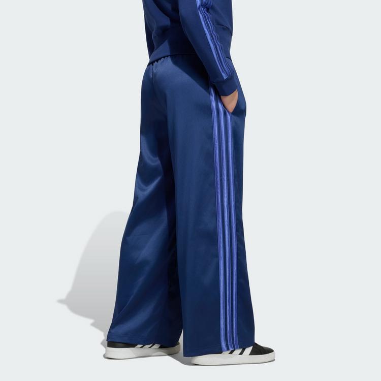 adidas adidas SATINHOSE, WEITES BEIN Hose Kinder - Dark Blue / Dual Indigo - 1 | SportScheck