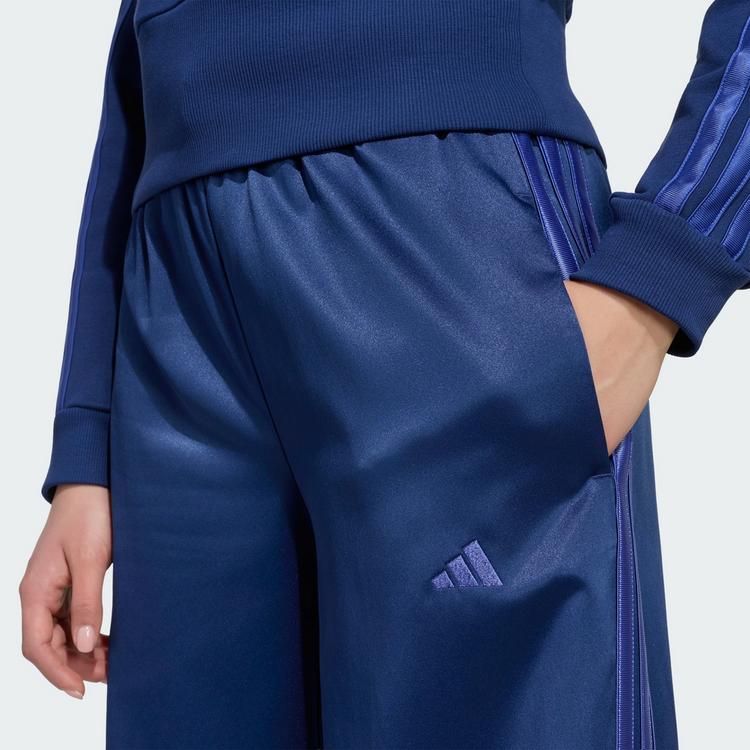 adidas adidas SATINHOSE, WEITES BEIN Hose Kinder - Dark Blue / Dual Indigo - 1 | SportScheck