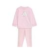 adidas LEGGINGS-SET, ANIMALPRINT Trainingsanzug Kinder - Clear Pink / Multicolor / White